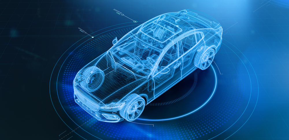 Wireframe,Of,Modern,Car,With,Hi,Tech,User,Interface,Details